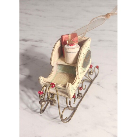 Hallmark Keepsake Ornament Sleigh Yuletide Harmony Collection Jingle Bells 2006 - Picture 4 of 5